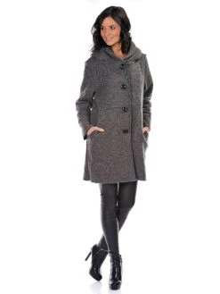 Mantel "Lama" In Grau -Limango Verkäufe piper and june mantel lama in grau 4