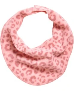 Playshoes Fleece-Dreieckstuch Leo-Print In Rosa