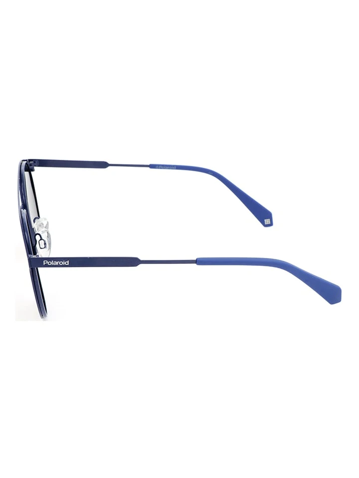 Polaroid Herren-Sonnenbrille In Blau/ Grau 3 Polaroid Herren-Sonnenbrille In Blau/ Grau – Bild 3