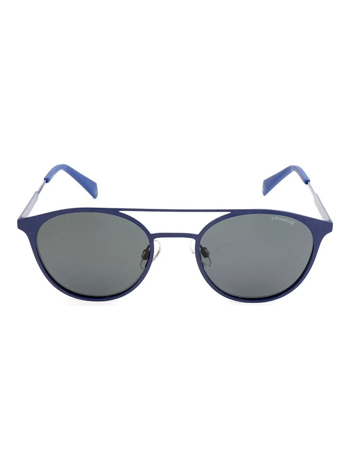Polaroid Herren-Sonnenbrille In Blau/ Grau 1 Polaroid Herren-Sonnenbrille In Blau/ Grau