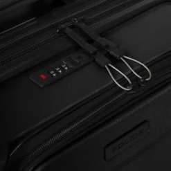 Police London 4 Rollen Kabinentrolley 55 Cm Laptopfach Mit Dehnfalte In Deep Black -Limango Verkäufe police london 4 rollen kabinentrolley 55 cm laptopfach mit dehnfalte in deep black 5