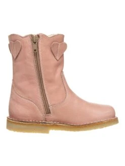 Pom Pom Leder-Winterboots In Rosa -Limango Verkäufe pom pom leder winterboots in rosa 1