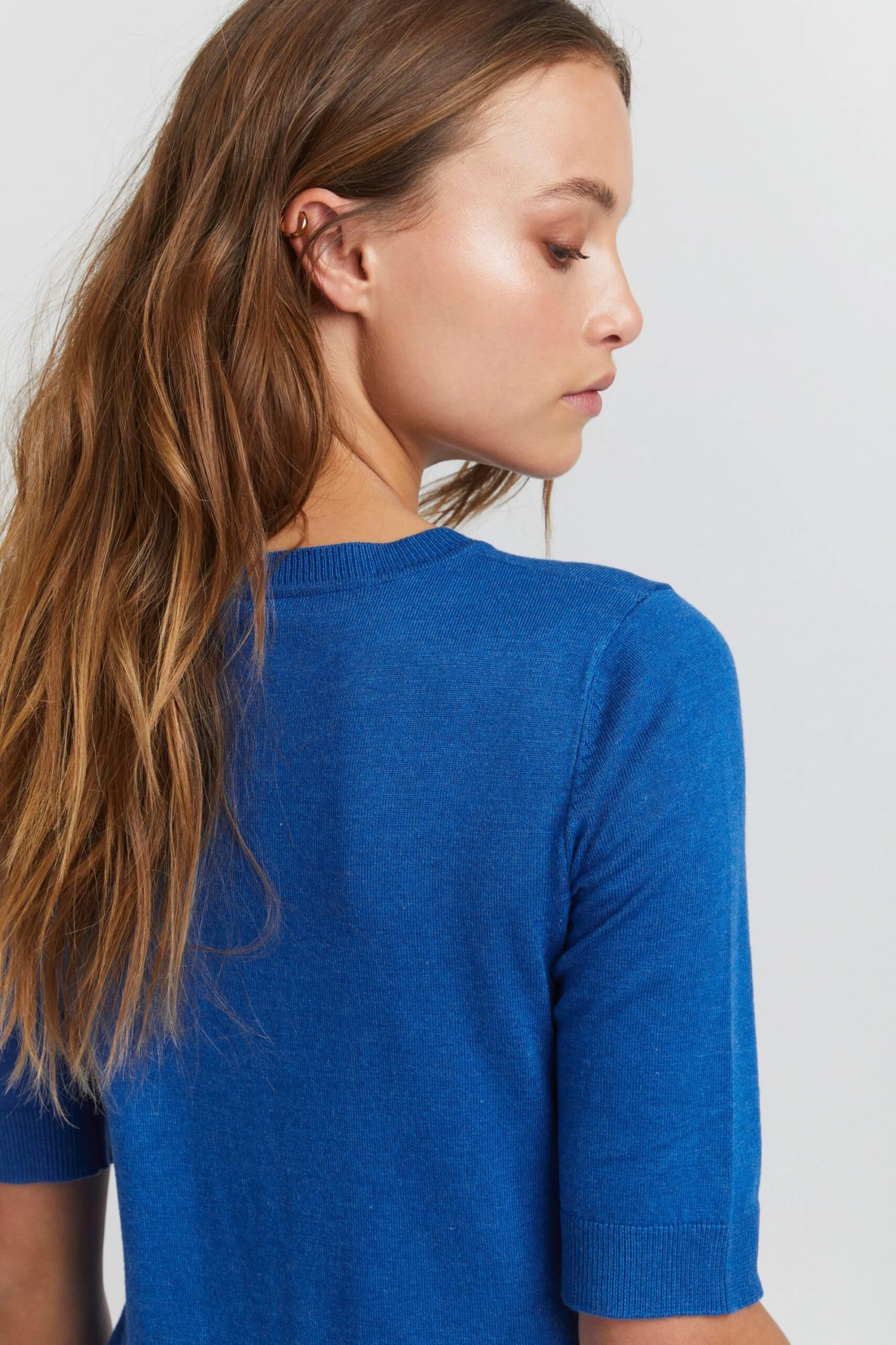 Cardigan In Blau 5 Cardigan In Blau – Bild 5