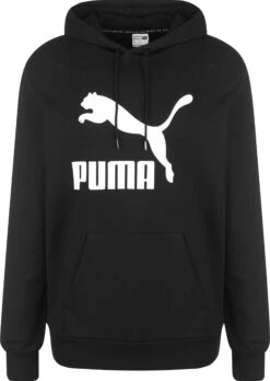 Hoodie Classics Logo In Puma Black