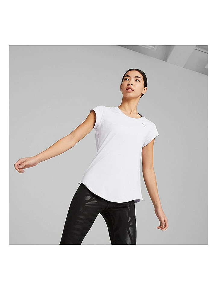 Puma Trainingsshirt "Train Cloudspun" In Weiß 4 Puma Trainingsshirt "Train Cloudspun" In Weiß – Bild 4