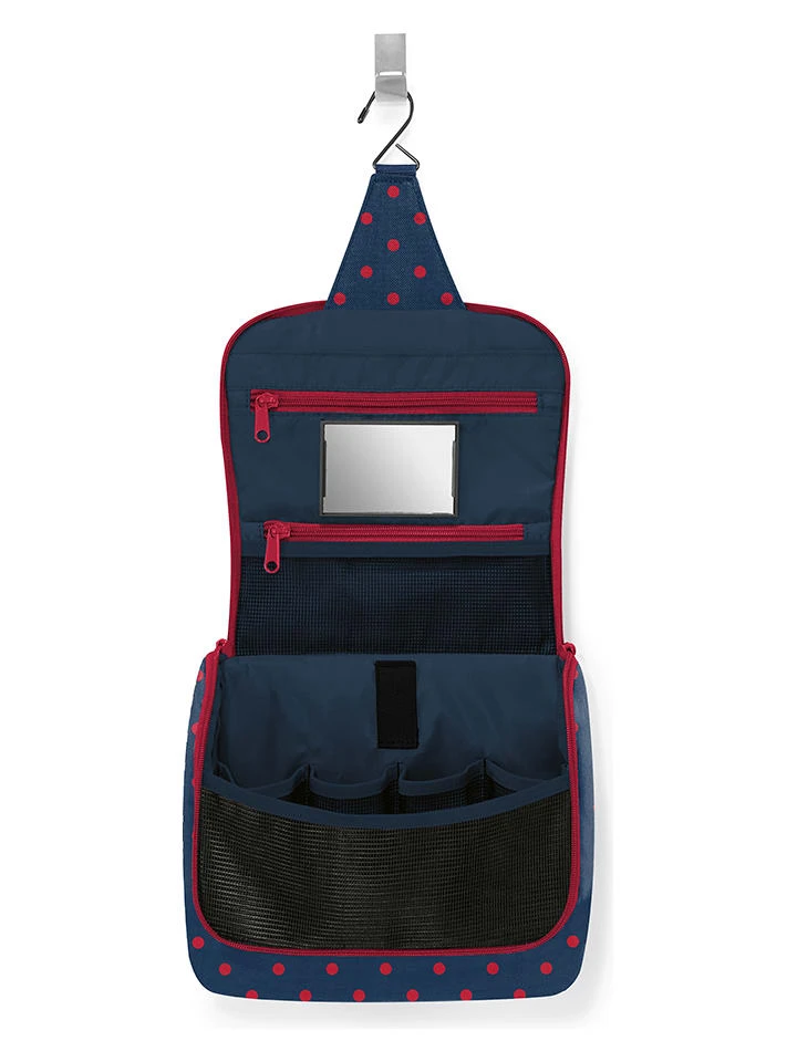 Reisenthel Kulturbeutel In Dunkelblau/ Rot - (B)23 X (H)20 X (T)10 Cm 2 Reisenthel Kulturbeutel In Dunkelblau/ Rot - (B)23 X (H)20 X (T)10 Cm – Bild 2