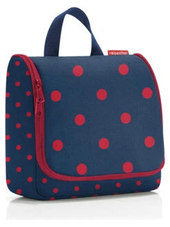 Reisenthel Kulturbeutel In Dunkelblau/ Rot - (B)23 X (H)20 X (T)10 Cm