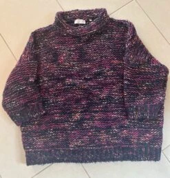 Rich&royal Pullover In Dunkelblau/ Pink