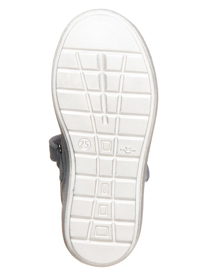 Leder-Spangenballerinas In Hellblau 5 Leder-Spangenballerinas In Hellblau – Bild 5