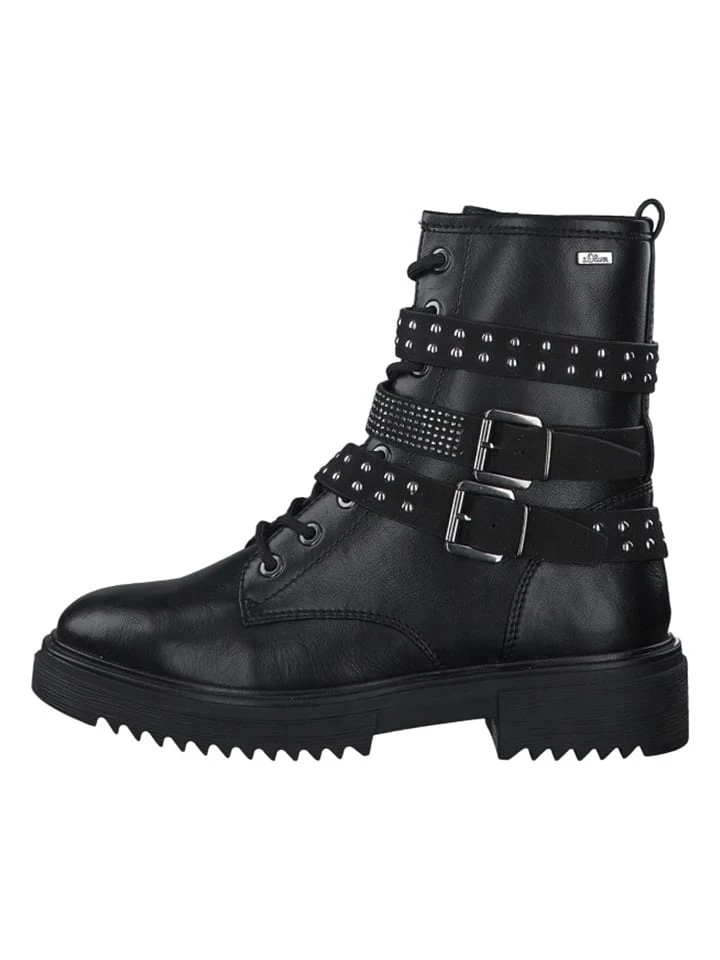 S.Oliver Boots In Schwarz 1 S.Oliver Boots In Schwarz