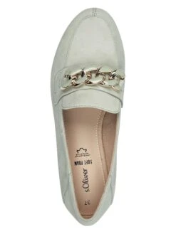 S.Oliver Leder-Slipper In Hellgrün -Limango Verkäufe s oliver leder slipper in hellgrun 5