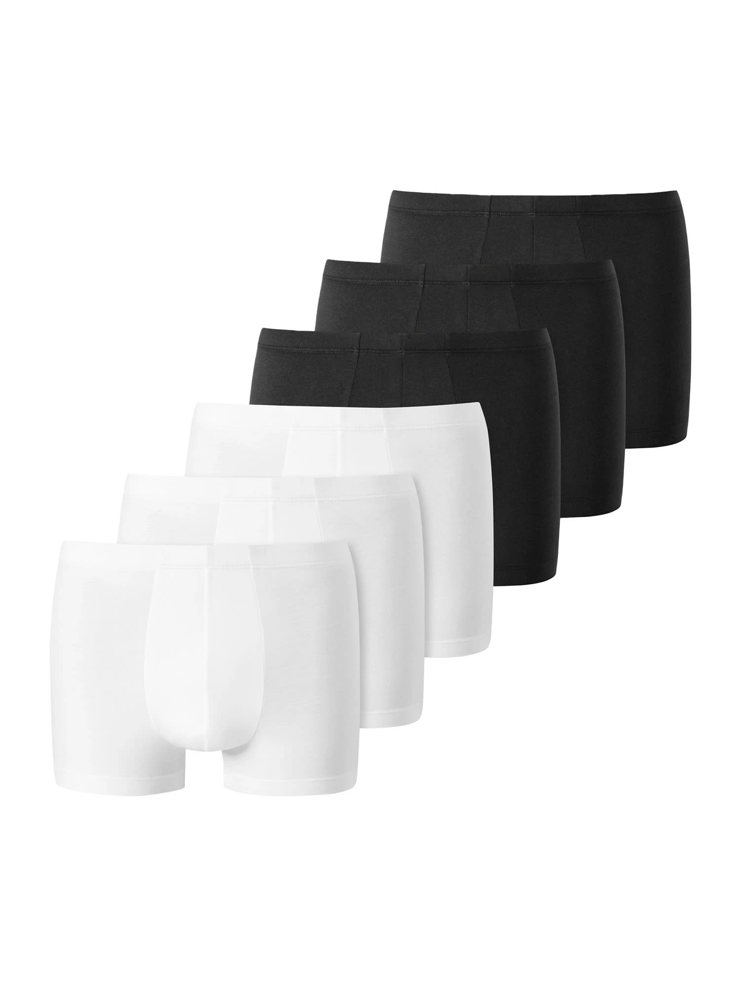 Schiesser Boxershorts Uncover In Schwarz-weiss 1 Schiesser Boxershorts Uncover In Schwarz-weiss