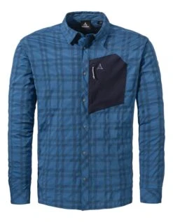 Schöffel Hemd "Shirt Style Dynkur MNS" In Cornflower Blue