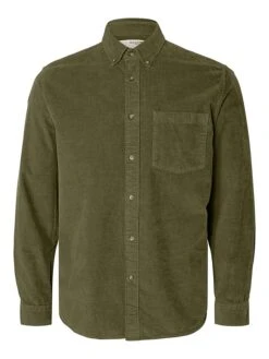 Selected Homme Cordhemd - Regular Fit - In Khaki -Limango Verkäufe selected homme cordhemd regular fit in khaki 2