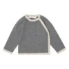 Sense Organics Cardigan "Picasso" In Grau