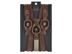 Hosenträger 25mm Leather In Brown