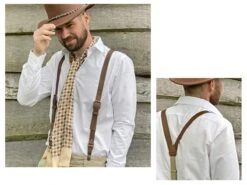 Hosenträger 25mm Leather In Brown -Limango Verkäufe sir redman hosentrager 25mm leather in brown 7