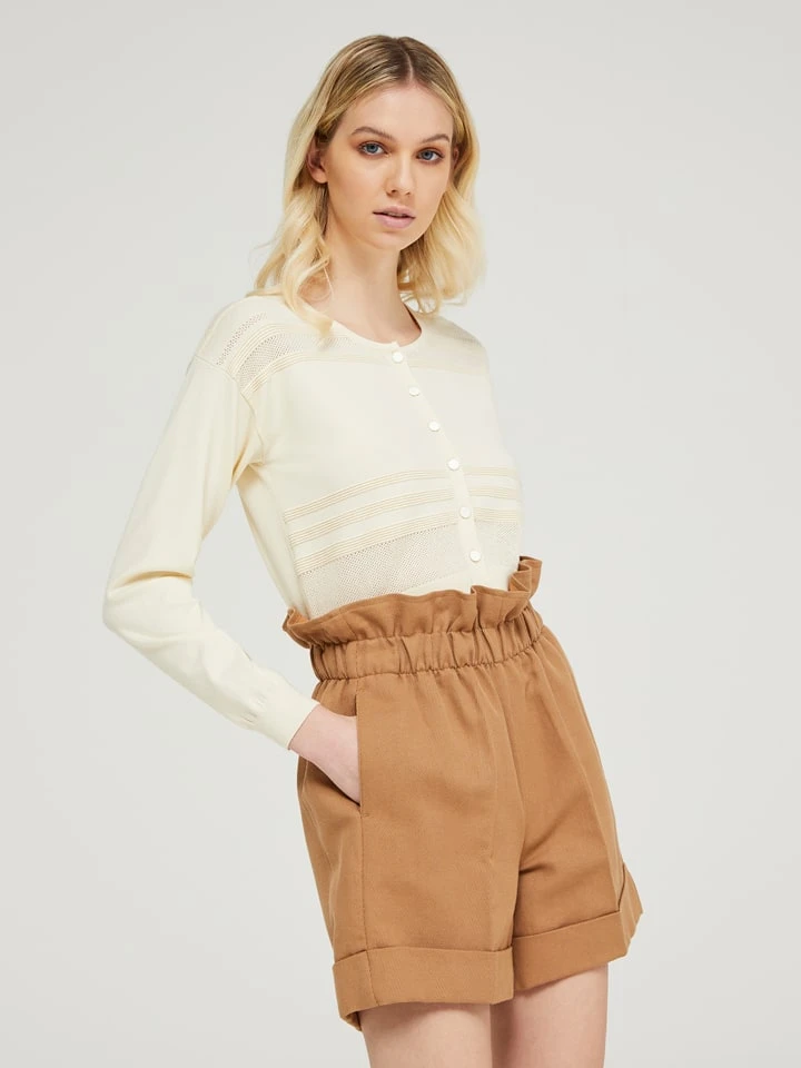 Sisley Cardigan In Creme 2 Sisley Cardigan In Creme – Bild 2