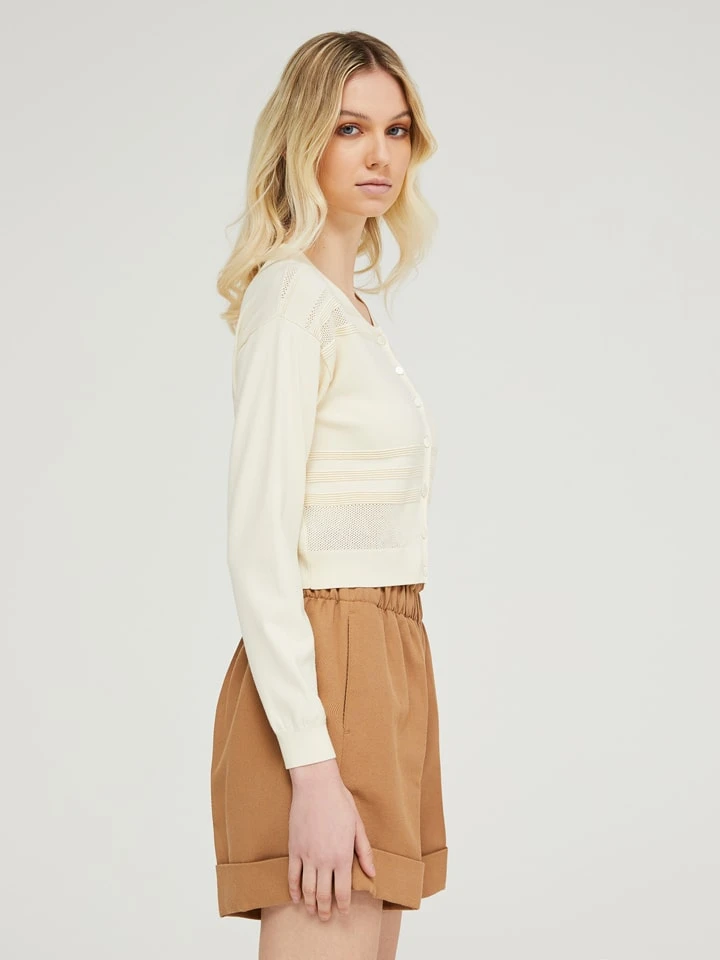 Sisley Cardigan In Creme 3 Sisley Cardigan In Creme – Bild 3