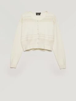 Sisley Cardigan In Creme