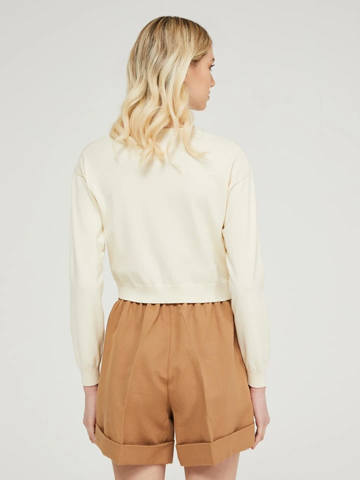 Sisley Cardigan In Creme 4 Sisley Cardigan In Creme – Bild 4