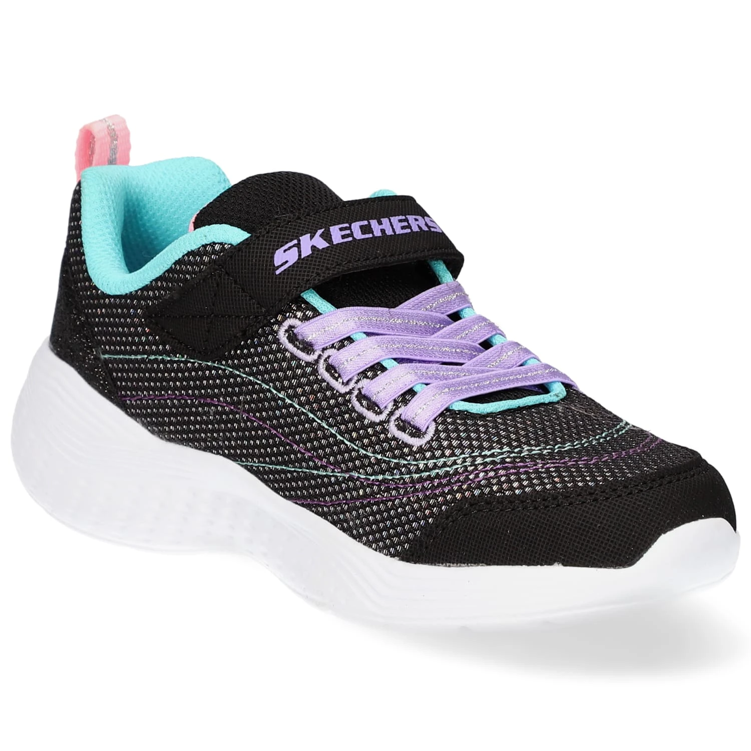 Skechers Snap Sprints-Eternal Shine In Schwarz 5 Skechers Snap Sprints-Eternal Shine In Schwarz – Bild 5