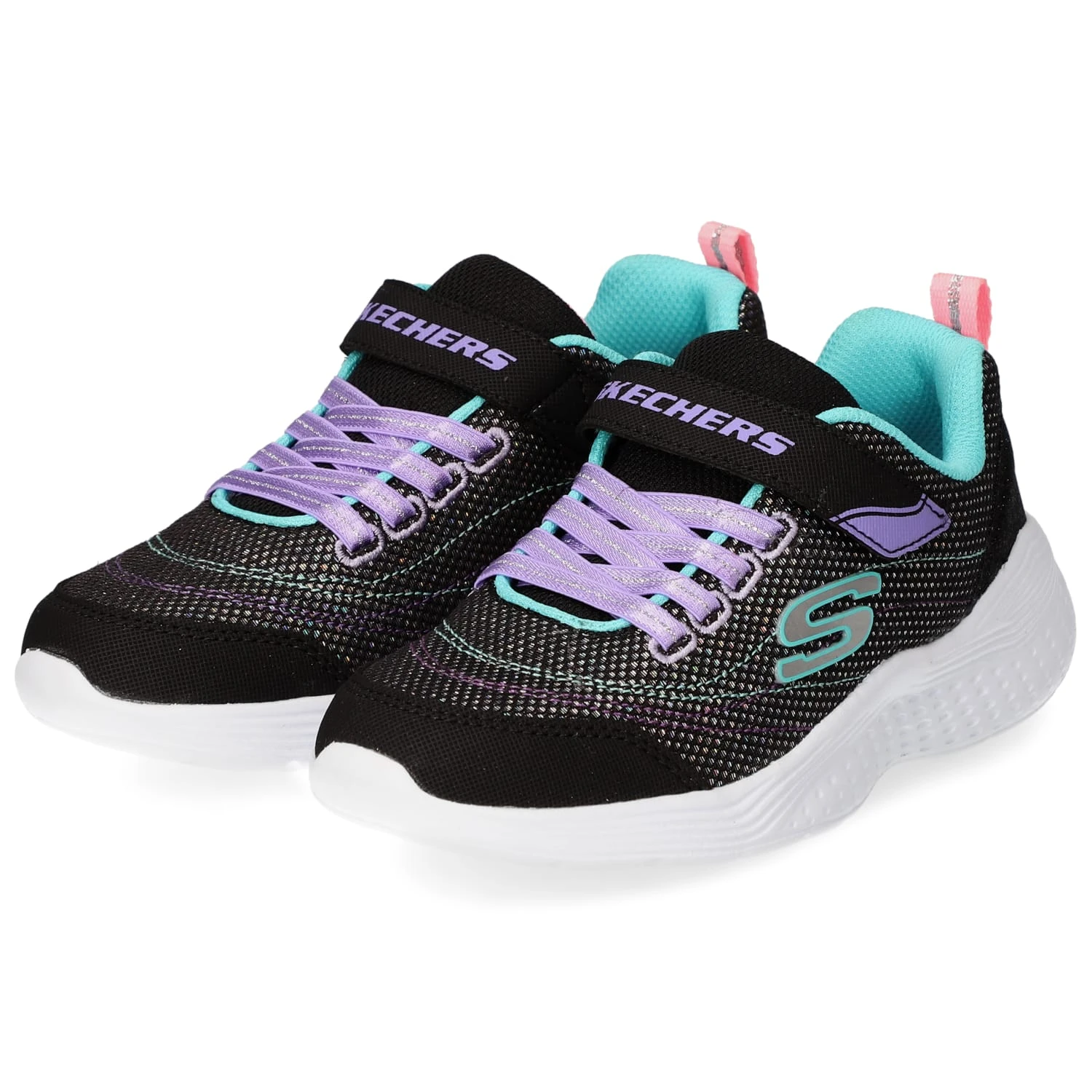 Skechers Snap Sprints-Eternal Shine In Schwarz 1 Skechers Snap Sprints-Eternal Shine In Schwarz