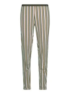 Skiny Pyjama-Hose In Grün/ Creme -Limango Verkäufe skiny pyjama hose in grun creme 3