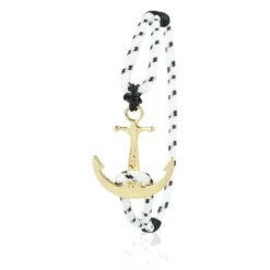 Anker Armband Mit Einem Anker In Weiß