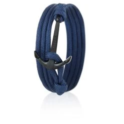 Anker-Armbänder Mit Einem Anker In Schwarz/Dunkelblau 5 Anker-Armbänder Mit Einem Anker In Schwarz/Dunkelblau -Limango Verkäufe skipper anker armbander mit einem anker in schwarz dunkelblau 1