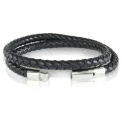 Armband Lederarmband In Schwarz -Limango Verkäufe skipper armband lederarmband in schwarz 2