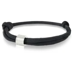 Surferband - Armband Mit Einem Anhänger In Schwarz -Limango Verkäufe skipper surferband armband mit einem anhanger in schwarz 1