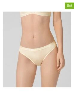 Sloggi 2er-Set: Slips In Creme