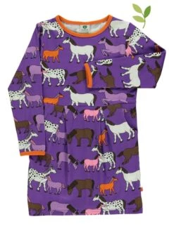 Kleid "Horse" In Lila