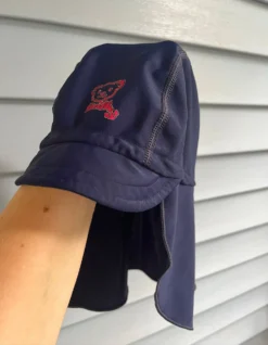 Steiff Nackenschutzmütze In Dunkelblau