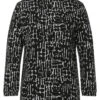 STREET ONE Shirt Mit Struktur Dessin Black
