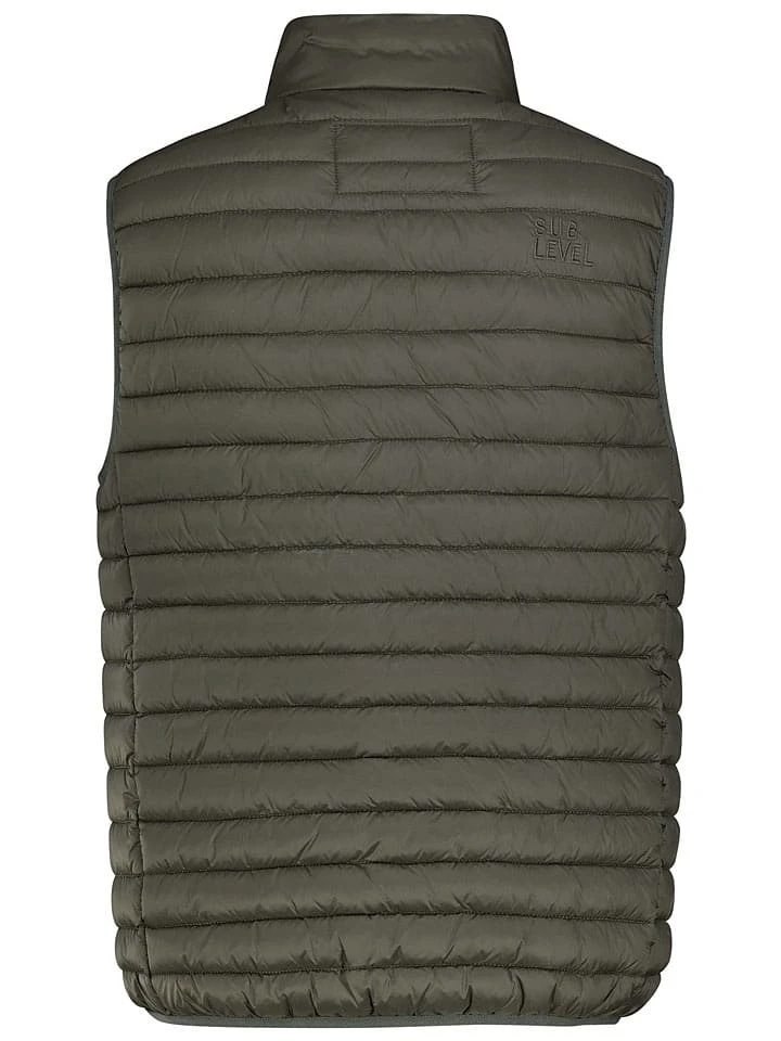 SUBLEVEL Steppweste "Carl" In Dunkelbraun 2 SUBLEVEL Steppweste "Carl" In Dunkelbraun – Bild 2