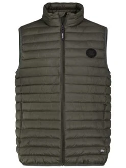 SUBLEVEL Steppweste "Carl" In Dunkelbraun