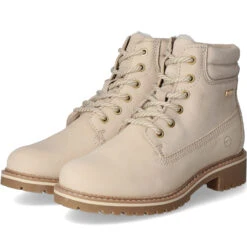 Tamaris Schnürstiefeletten In Beige