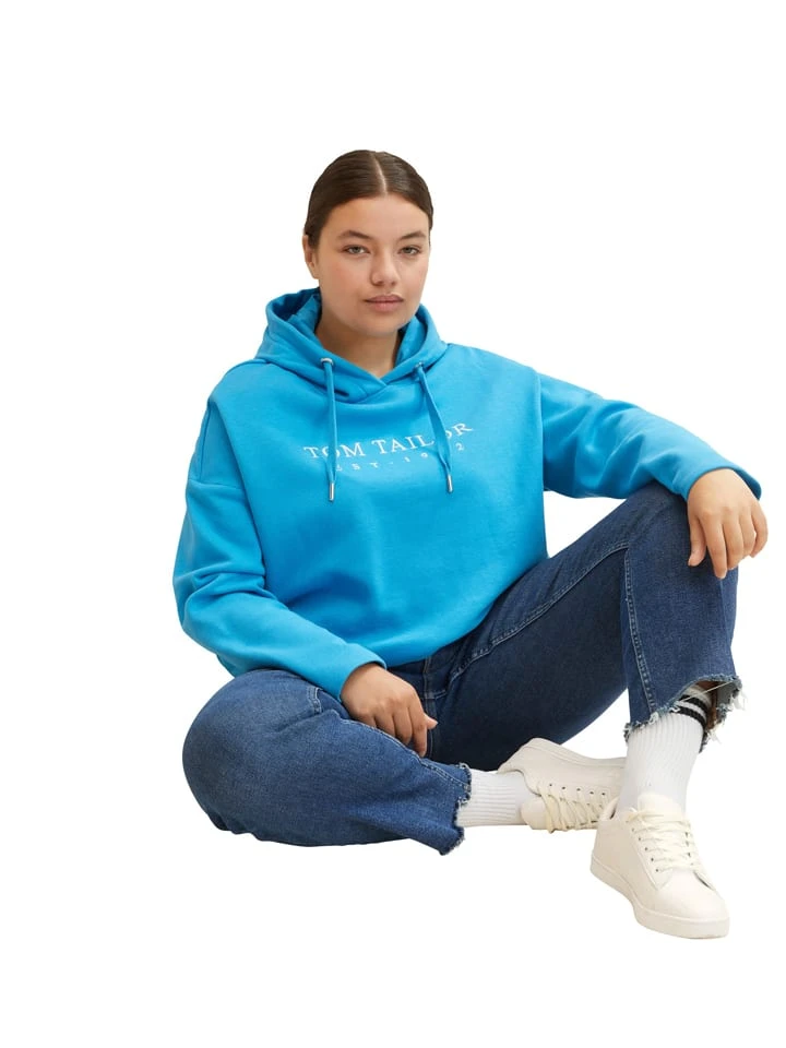 Tom Tailor Hoodie In Blau 3 Tom Tailor Hoodie In Blau – Bild 3