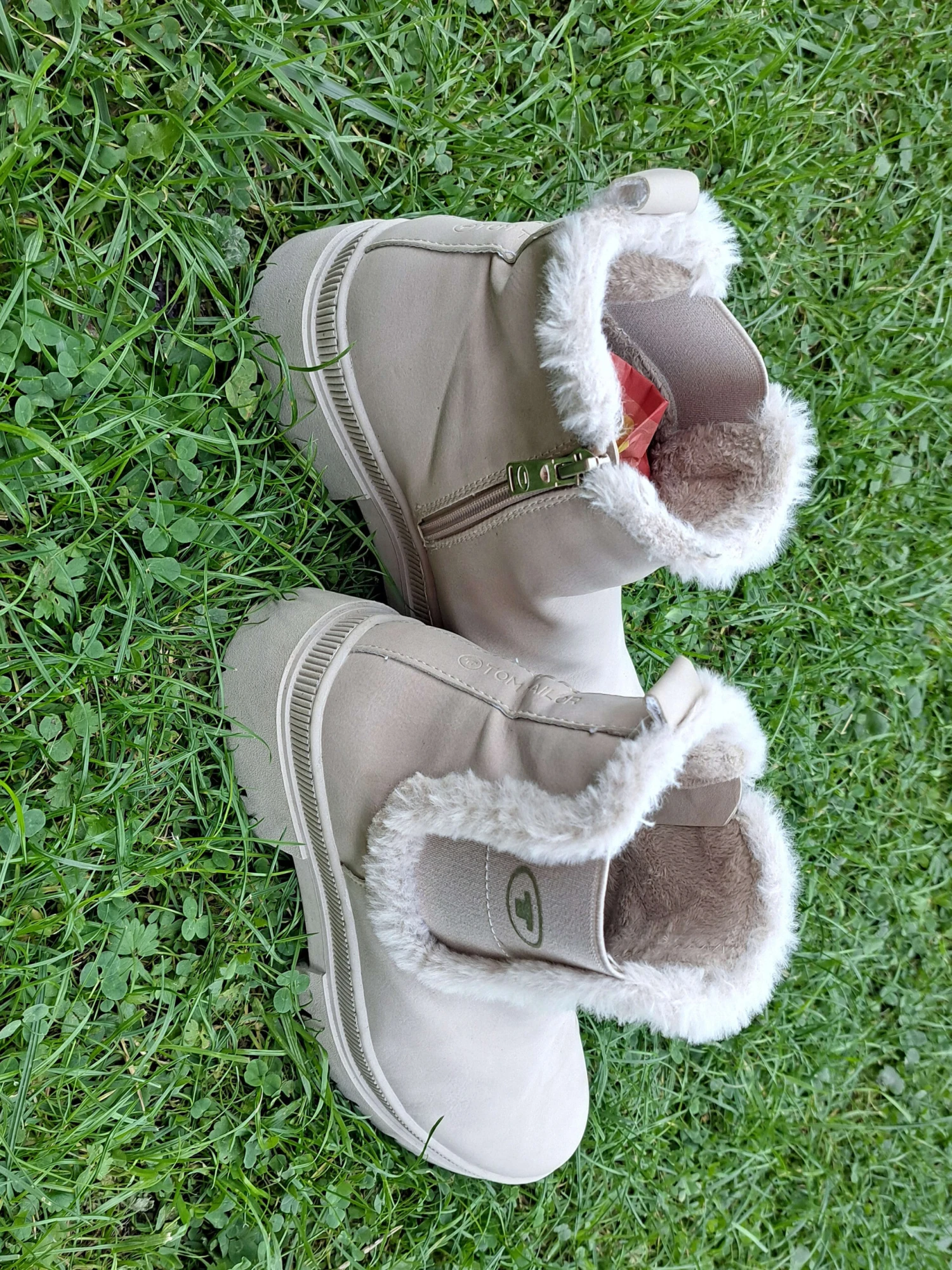 Tom Tailor Stiefel Mit Warmfutter In Beige 2 Tom Tailor Stiefel Mit Warmfutter In Beige – Bild 2