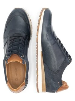 Leder-Sneakers "Tamworth" In Dunkelblau -Limango Verkäufe travelin leder sneakers tamworth in dunkelblau 4