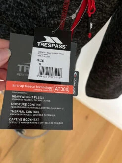 TRESPASS Fleecejacke "Odeno B" In Grau -Limango Verkäufe trespass fleecejacke odeno b in grau 2
