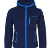 TROLLKIDS Fleece-Jacke Mit Kapuze "Stavanger" In Marineblau / Hellblau