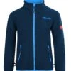 TROLLKIDS Fleece Jacke "Oppdal XT" In Marineblau / Mittelblau