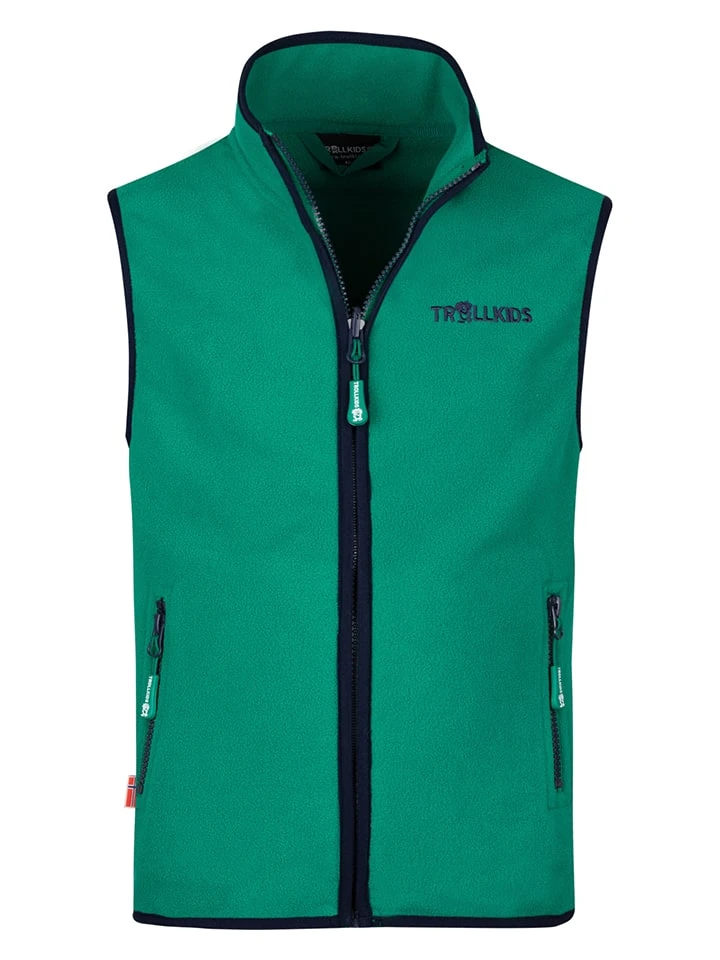 TROLLKIDS Fleeceweste "Arendal" In Grün 1 TROLLKIDS Fleeceweste "Arendal" In Grün