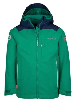 TROLLKIDS Regenjacke "Bergen" In Grün