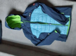 TROLLKIDS Softshelljacke "Lysefjord" In Hellblau/ Dunkelblau/ Grün