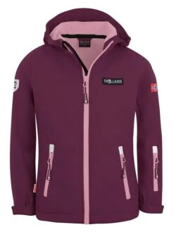 TROLLKIDS Softshelljacke "Oslofjord" In Lila