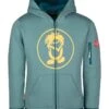 TROLLKIDS Sweatjacke "Sortland" In Grün